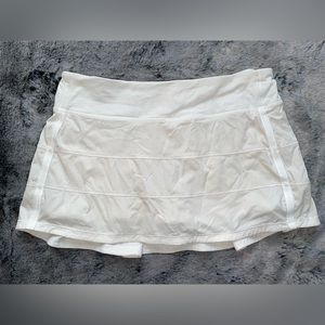 lululemon athletica White Mini Skirt